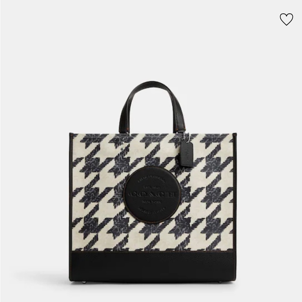 🌞NWT-COACH DEMPSEY 40 IN HOUNDSTOOTH🌞